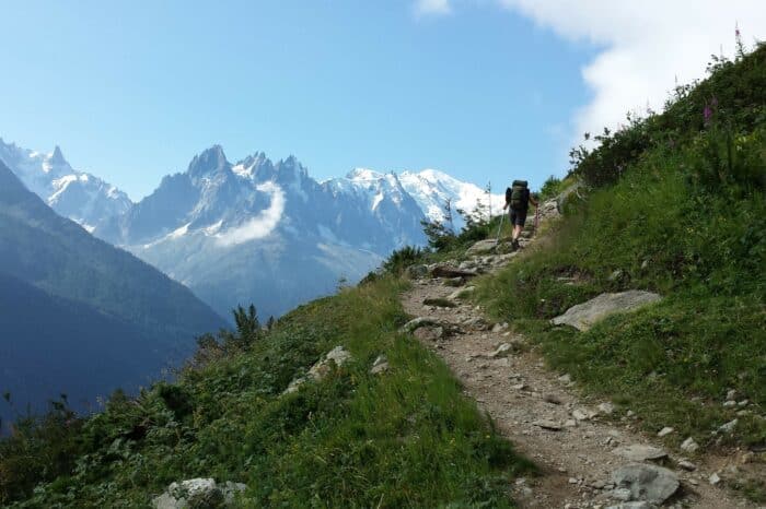 TMB – gönguferð umhverfis Mont Blanc 23. ágúst – 6. sept 2024 Örfá sæti laus!